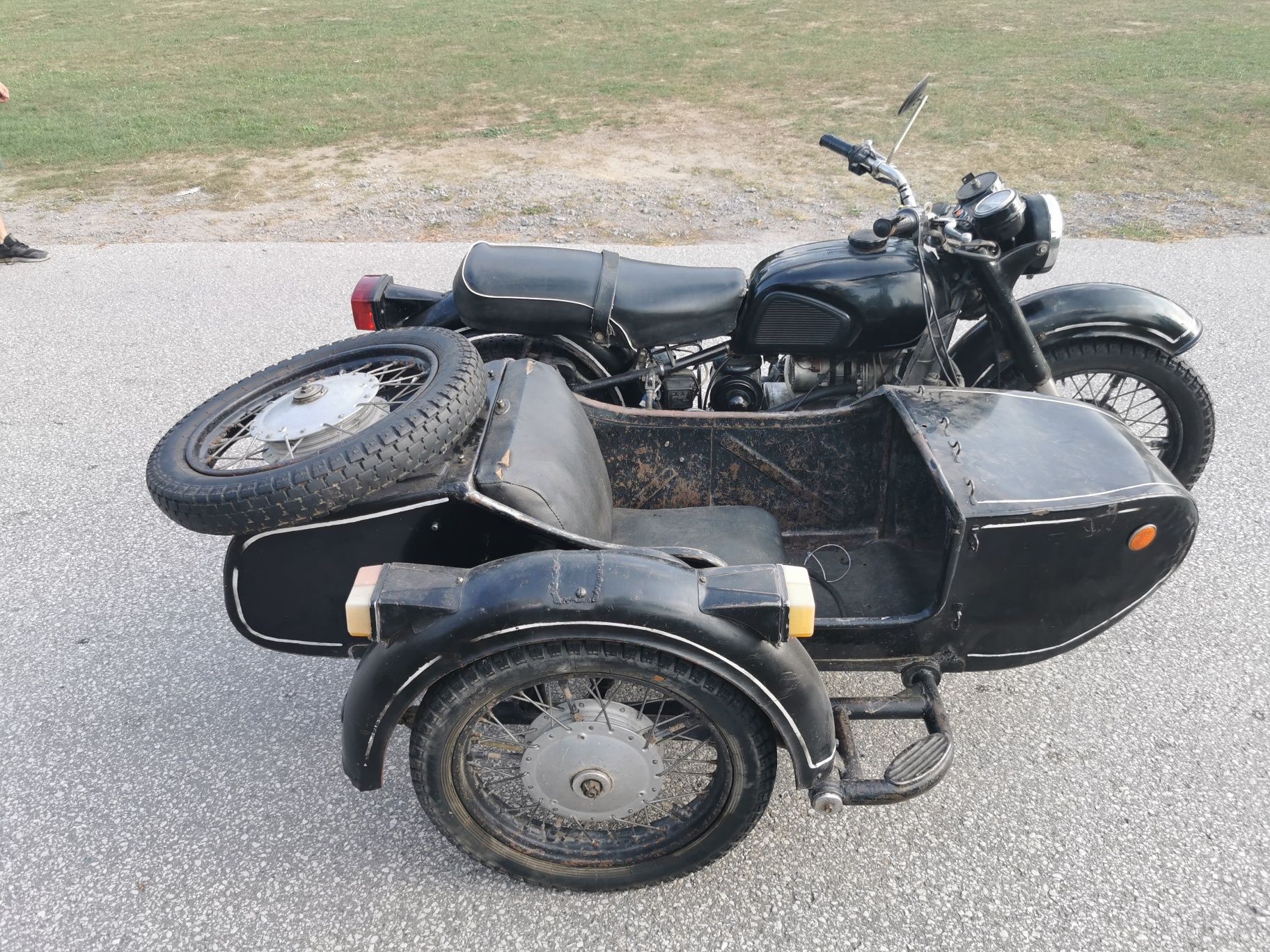Dniepr mt 650 z wózkiem zarejestrowany w Polsce k750 koszem dniepr