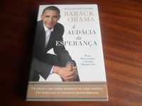 "A Audácia da Esperança" de Barack Obama - 1ª Edição de 2007