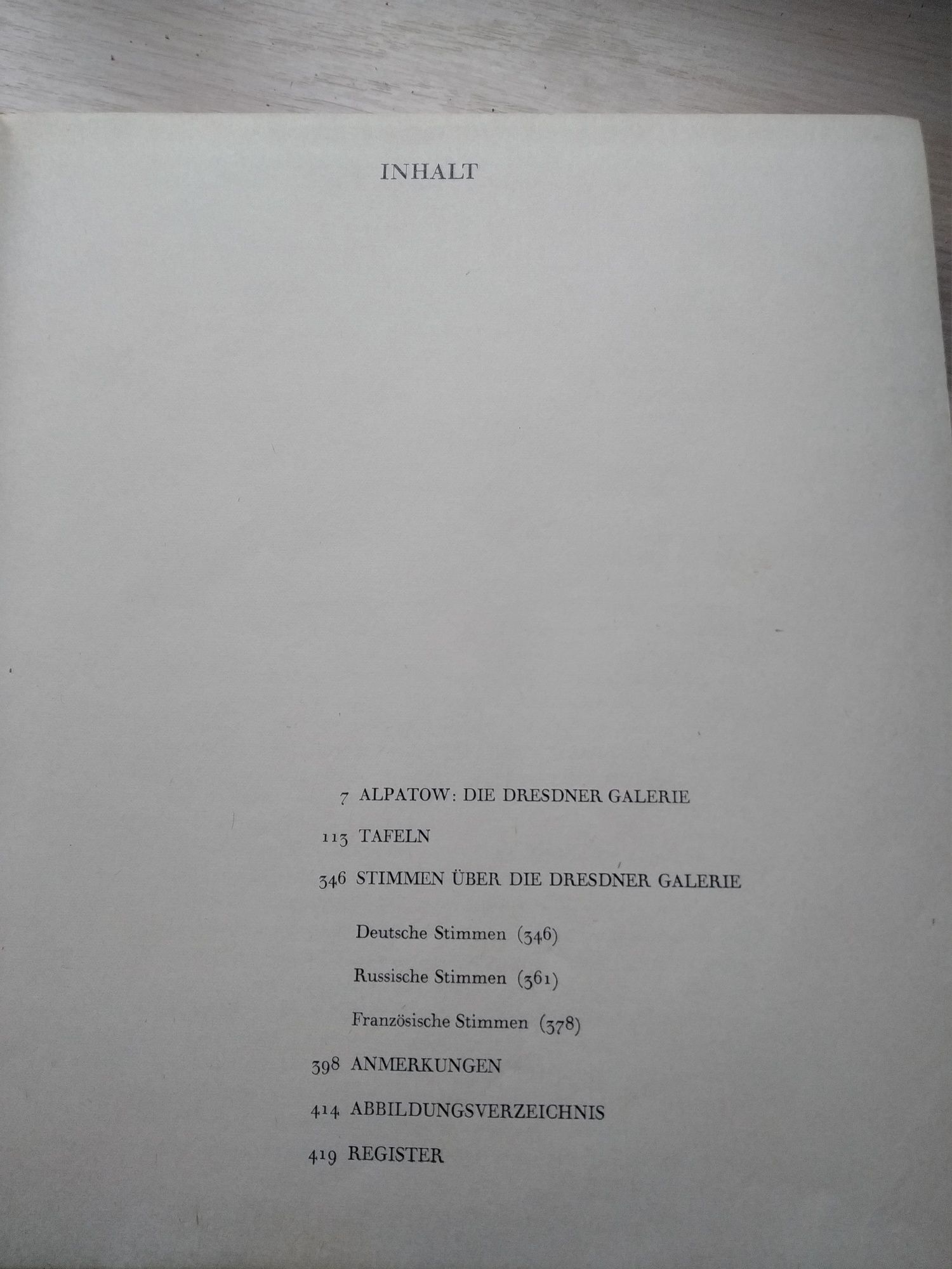 Die Dresdner Galerie , Michael W. Alpatow, 1966