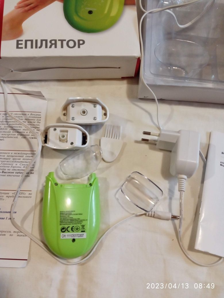 Эпилятор с бритвенной насадкой