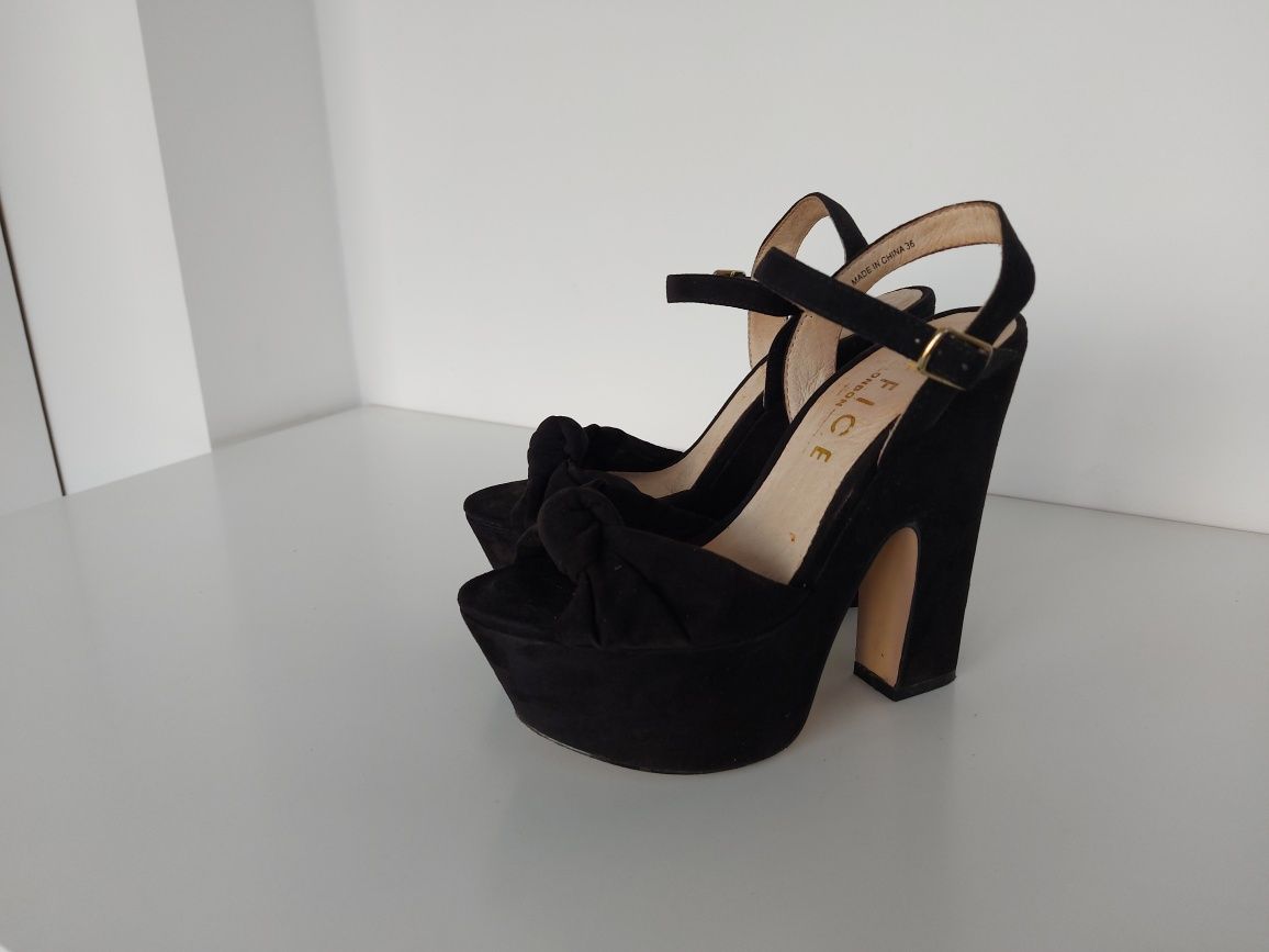 Buty sandały skórzane Office London w rozmiarze 36