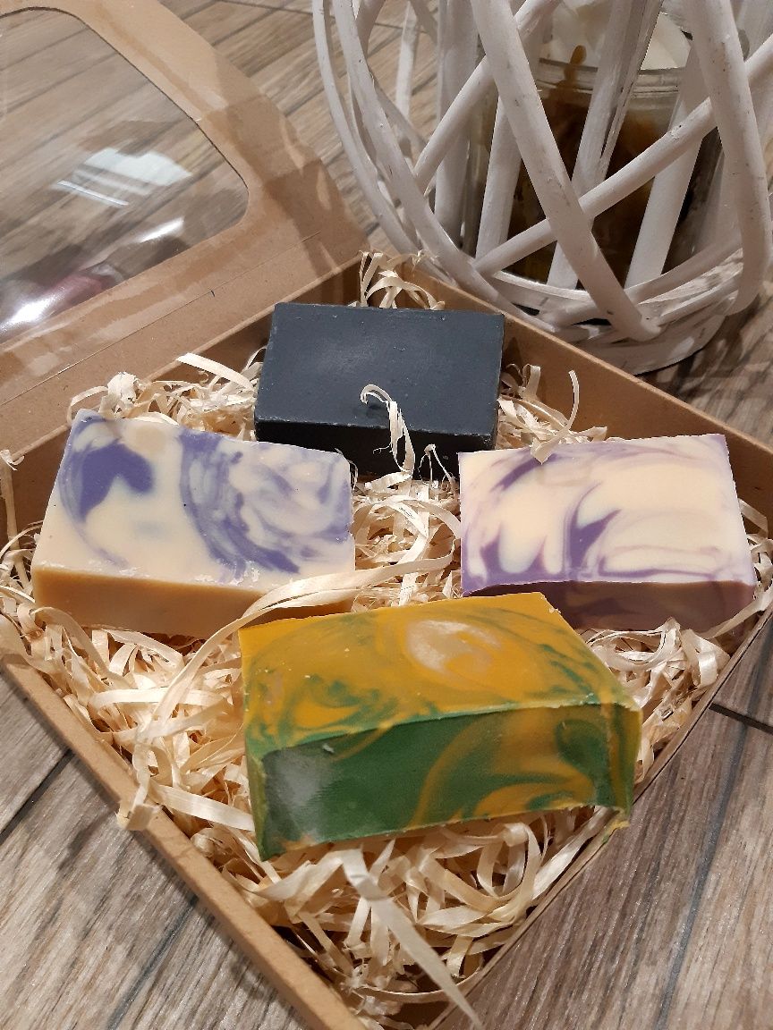 Box kosmetyczny, naturalne mydla handmade zestawy prezent