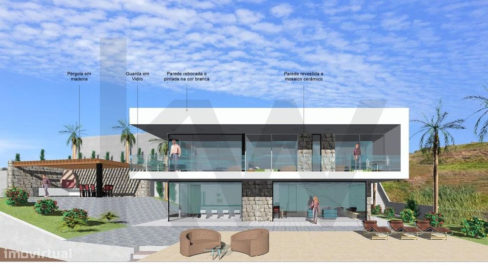 Terreno Urbano com Projeto Aprovado – Jardim Botânico, Funchal