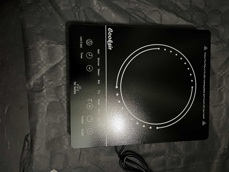 Przenośna Kuchenka Ceramiczna na KAŻDY garnek COOKSIR Pojedyncza 2000W