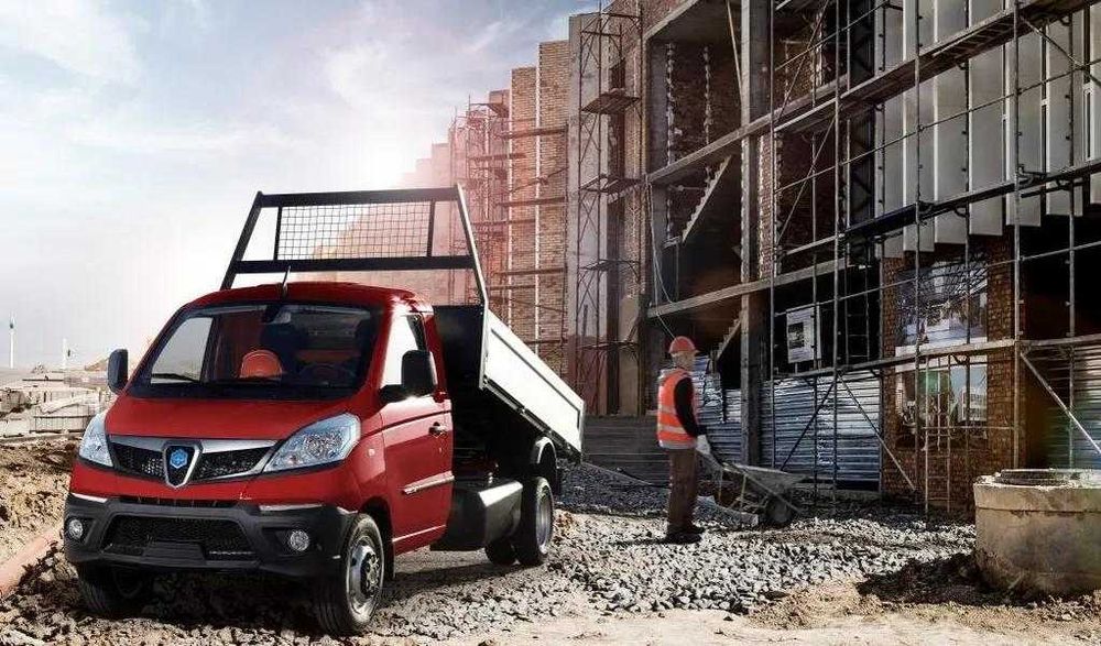 Wynajem Wywrotka / Piaggio Porter 3,5t KIPER transport/drewno/kruszywa