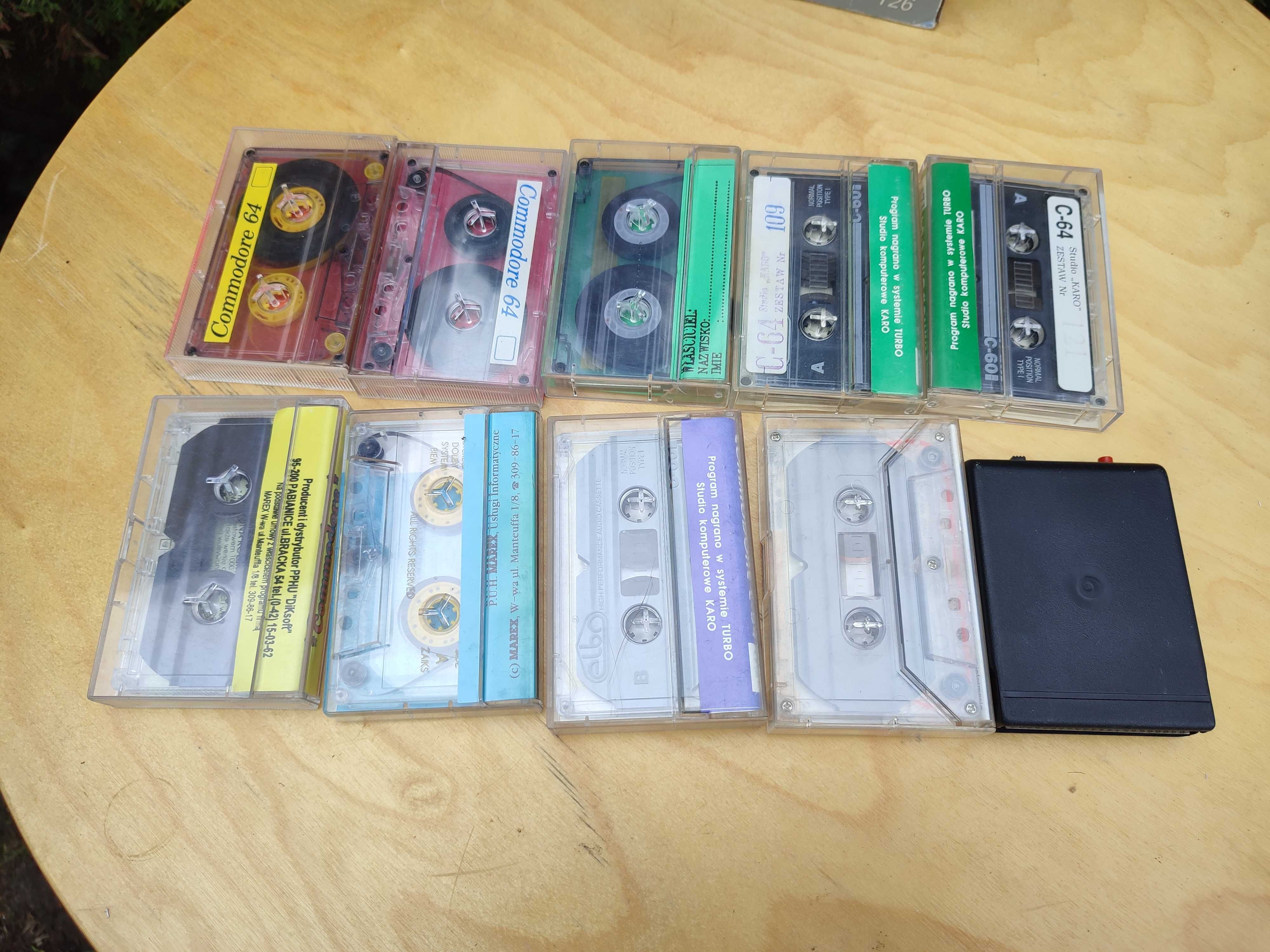 Stare gry kasety na Commodore