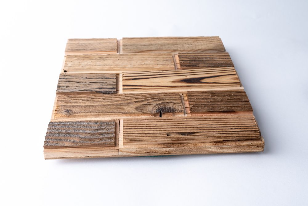 Panele ścienne drewniane KLEPKA 6 stare drewno 3D 1szt.