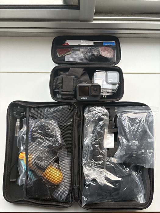 GoPro 9 Hero Black + Acessórios