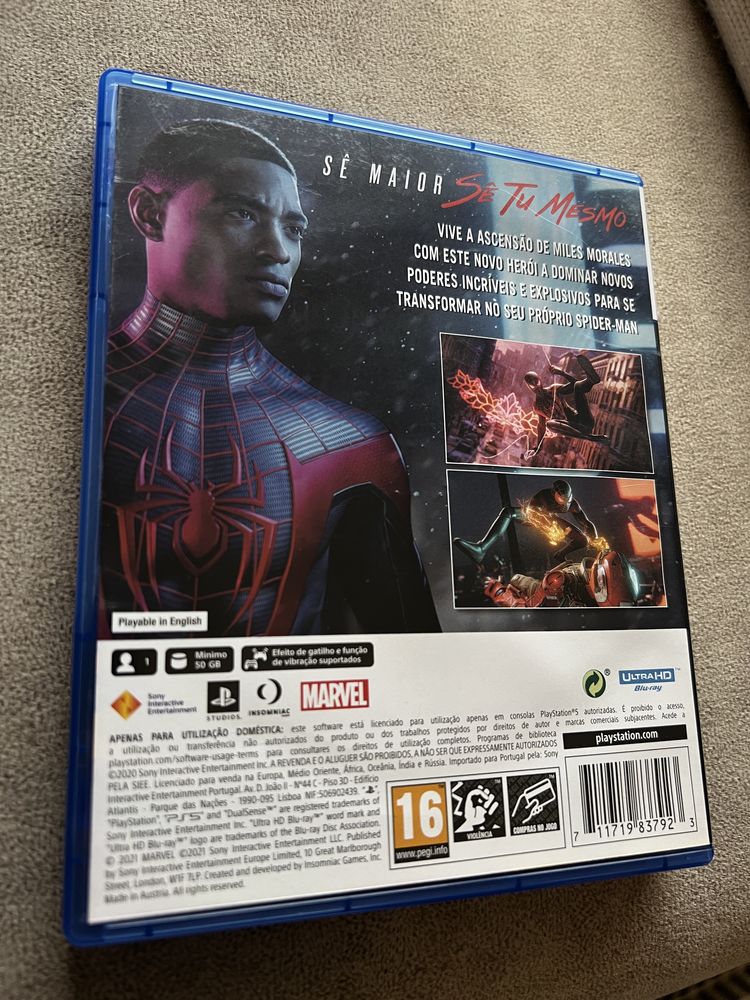 Spider-Man Milles Morales PS5