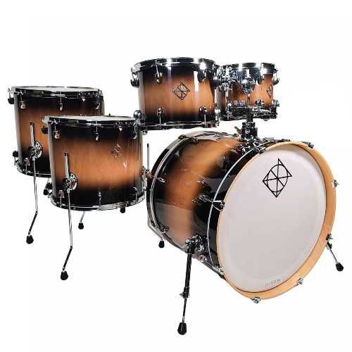 DIXON PODFM 522 (BKB) MI Dixon Fuse Maple Black Burst 10/12/14/16/22"