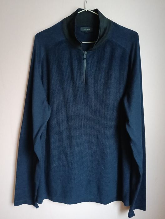 Granatowy sweter męski River Island rozm.L