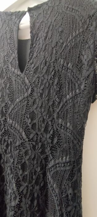 Vestido rendado da Mango | Tam. M