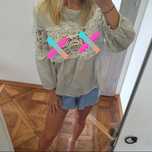 Piękna bluzeczka boho XS S