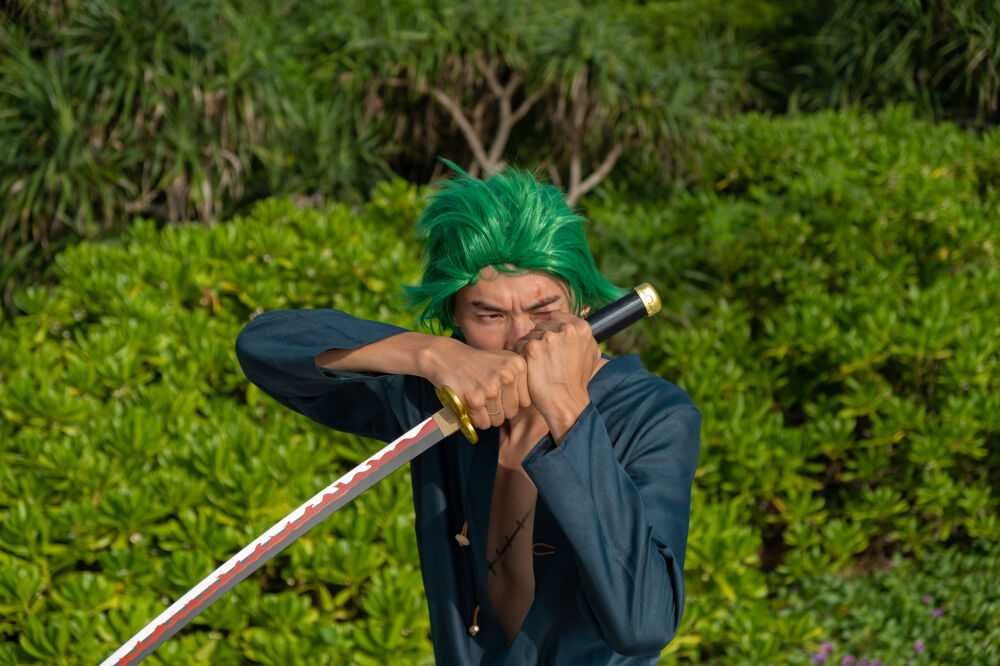 Miecz Katana Roronoa Zoro Enma One Piece Drewniany JT10661BK