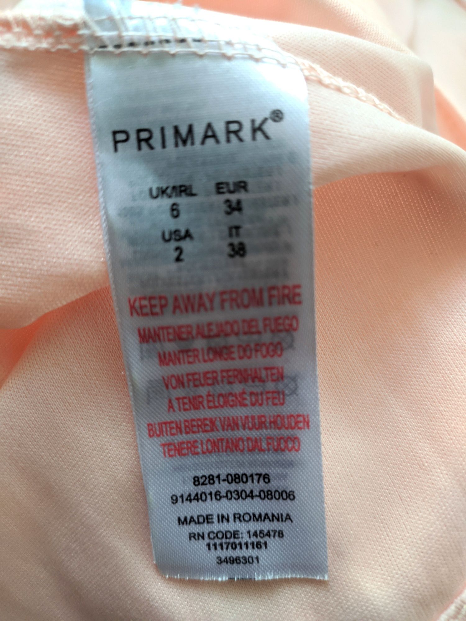 Ніжна сукня на літо Primark / плаття xS/S