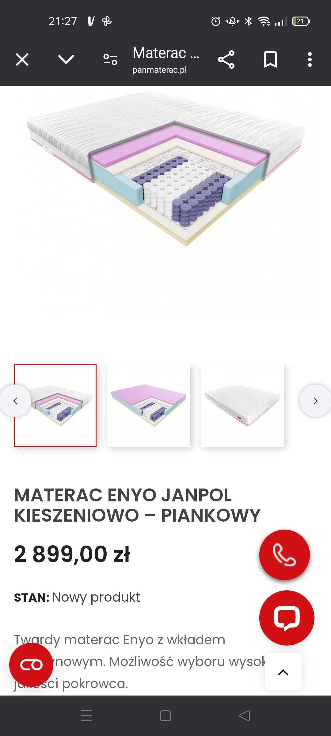 Łóżko Malm z pojemnikiem 160x200 +materac Janpol
