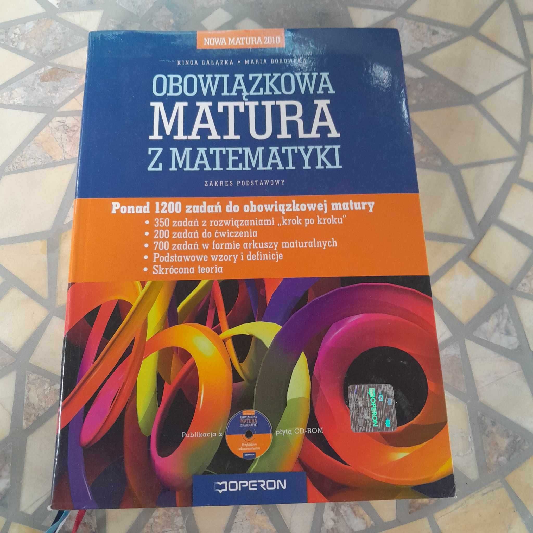 Książka "Obowiązkowa matura z matematyki Zakres podstawowy"