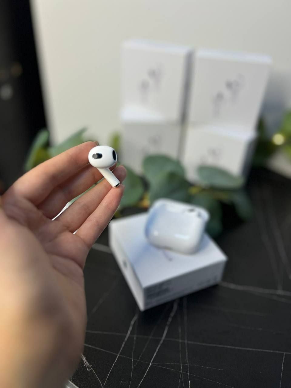 Airpods 4 Навушники безпровідні із мікрофон 2025