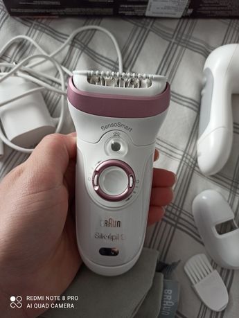 Raz uzyty depilator braun silk epil 9