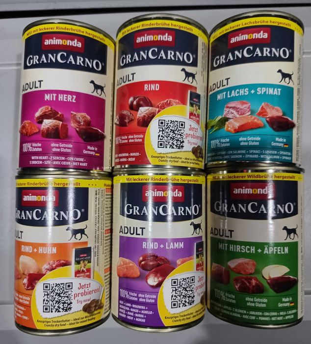 Animonda GranCarno Original Adult, 12 x 400 g dla psów