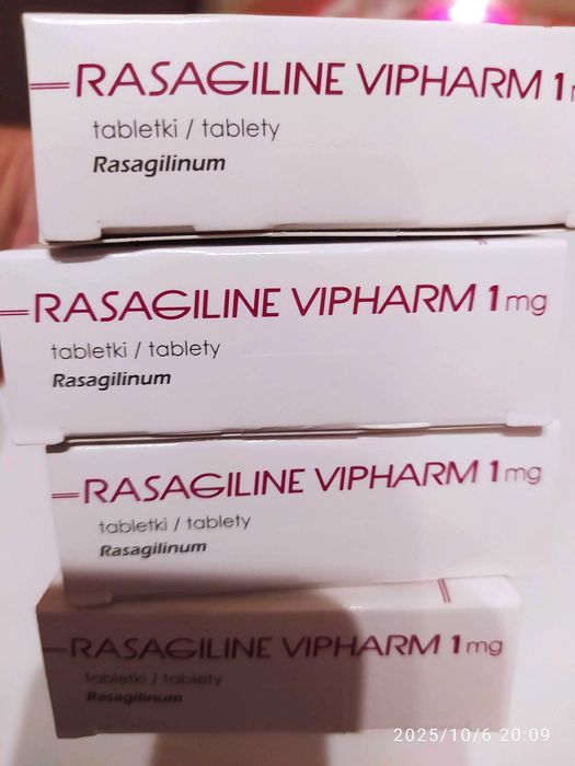 Tabletki Rasagiline 4 opakowania Vipharm