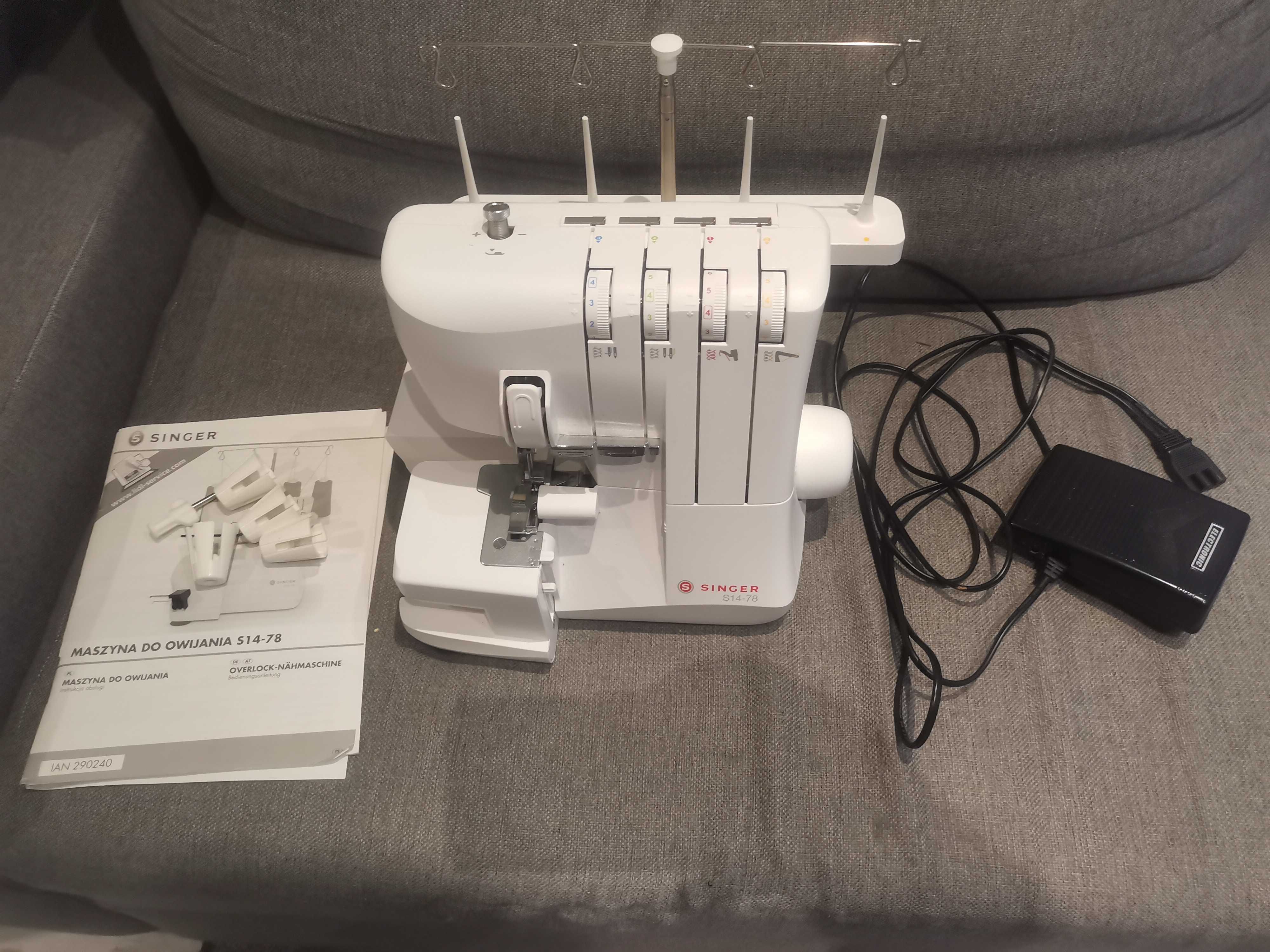 Maszyna do szycia overlock singer s14-78