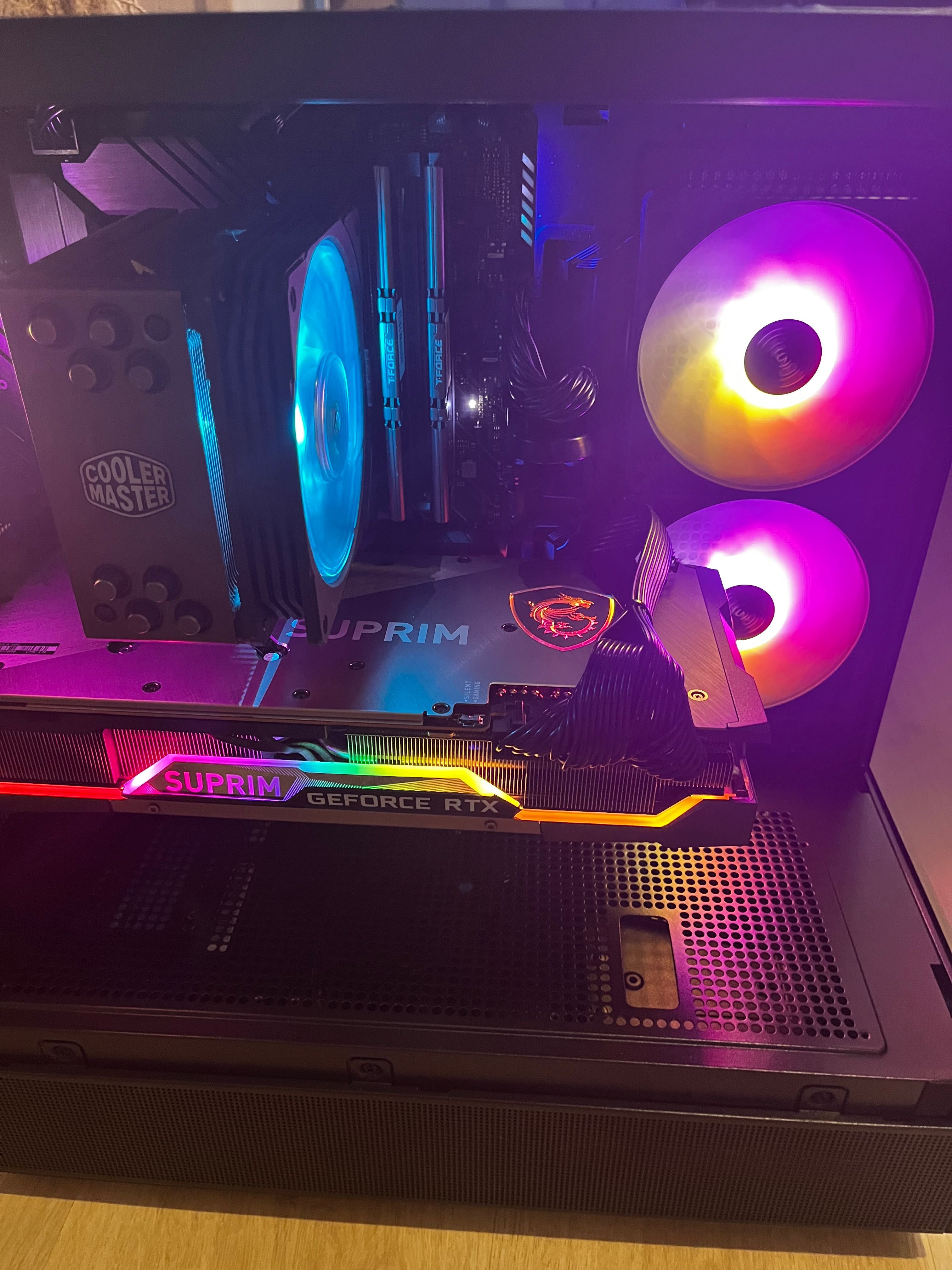 ПК RTX MSI SUPRIM 3080 /Core i5-10600/16gb RAM DDR4/1Tb SSDm2 Аквариум