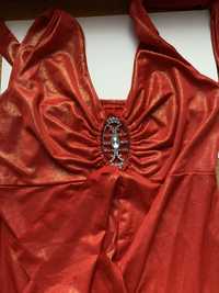 Сукня плаття  з воланом довжина міді
