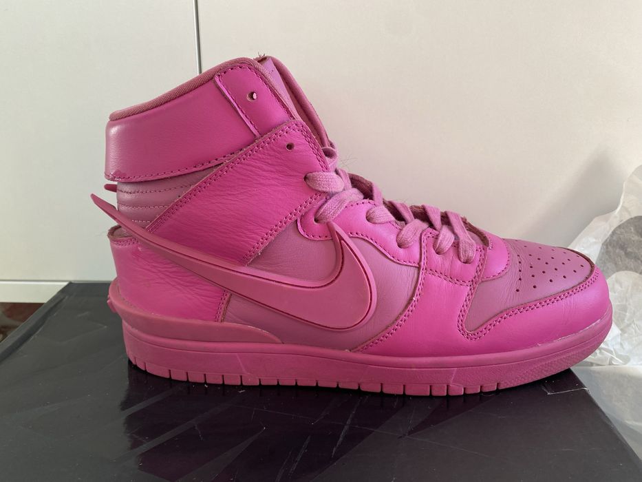 Nike x AMBUSH Dunk High SP "Lethal Pink