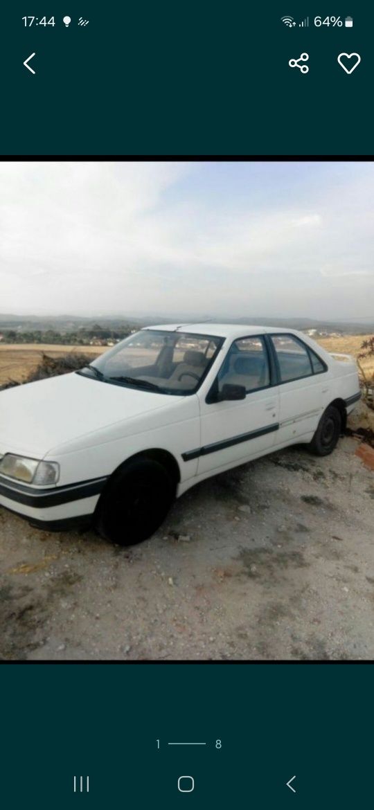 Peças peugeot 405 GR