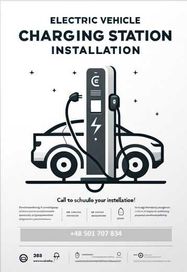 Stacja ładowania samochodów elektrycznych Plug-in WALLBOX Cała Polska