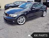 LIP SPOILER FRENTE BMW SÉRIE 1 E82 E88 E81 E87 M PERFORMANCE PRETO