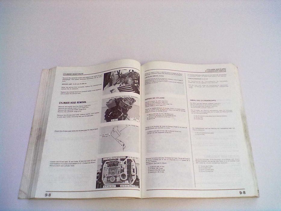 Manual Técnico Oficial Honda Transalp XL 600v