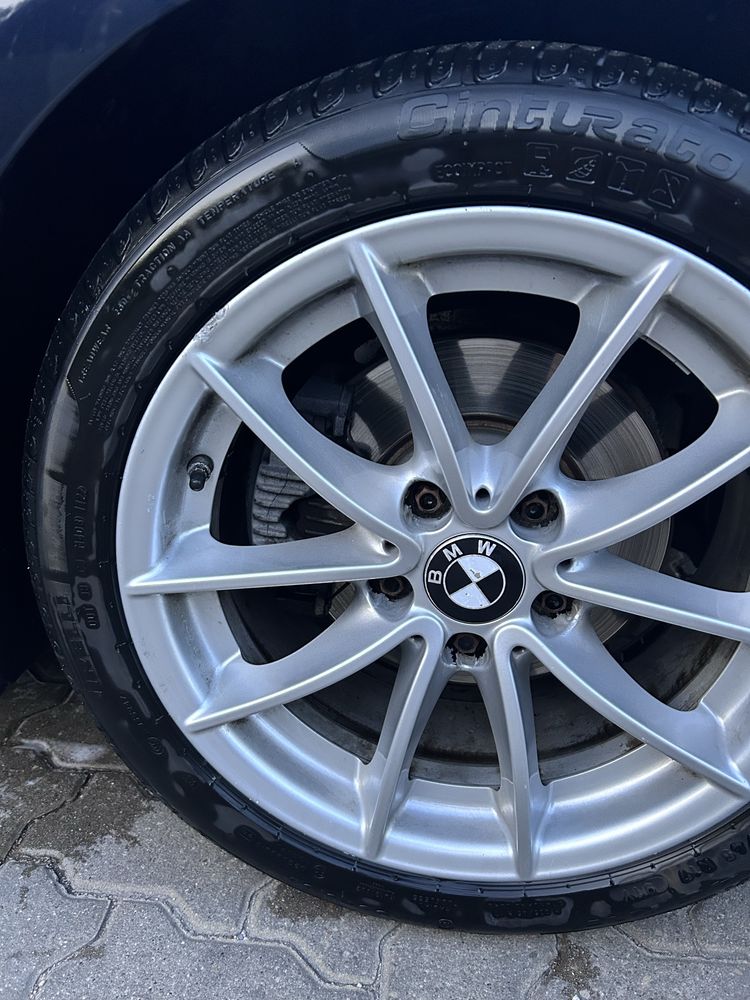Felgi 5x120 r.17 et32, opony pirelli
