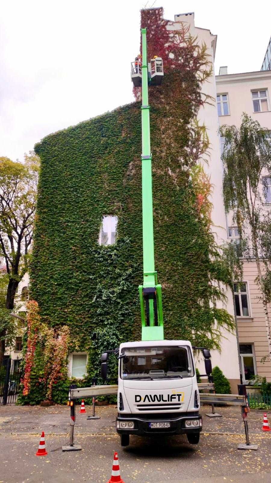 Wynajmę podnośnik koszowy 18,20,22,27.30 metrów usługi, zwyżka