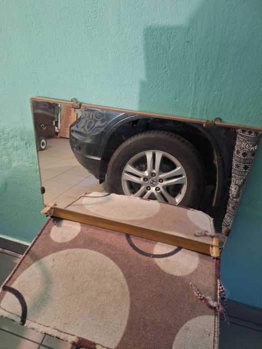 Lusterko łazienkowe z PRL