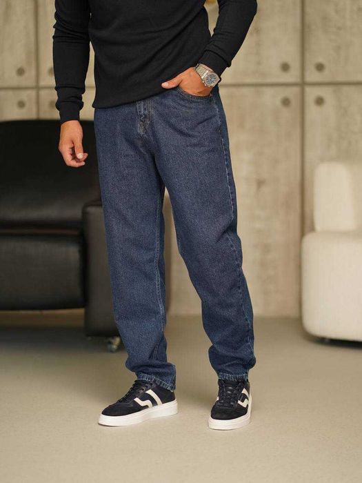 Темно-сині джинси MOM. Чоловічі