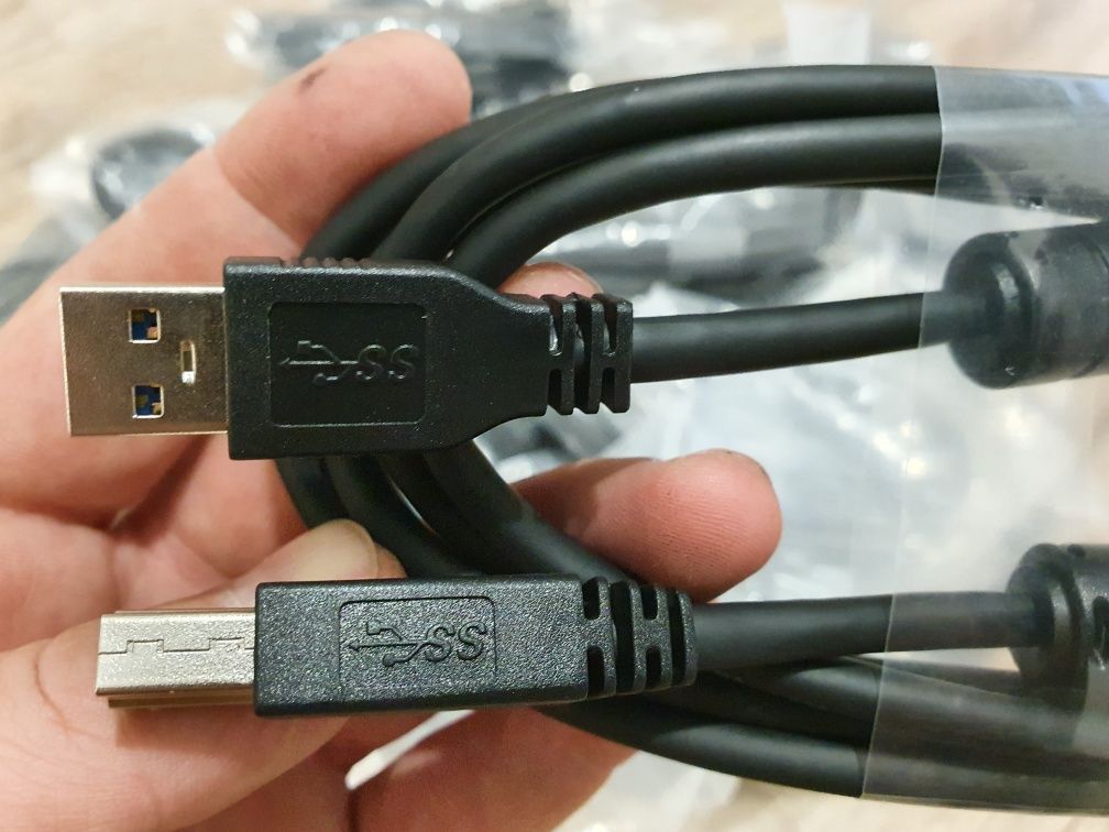 Кабель шнур для принтера USB 3.0 AM/BM 2.0м оригінал