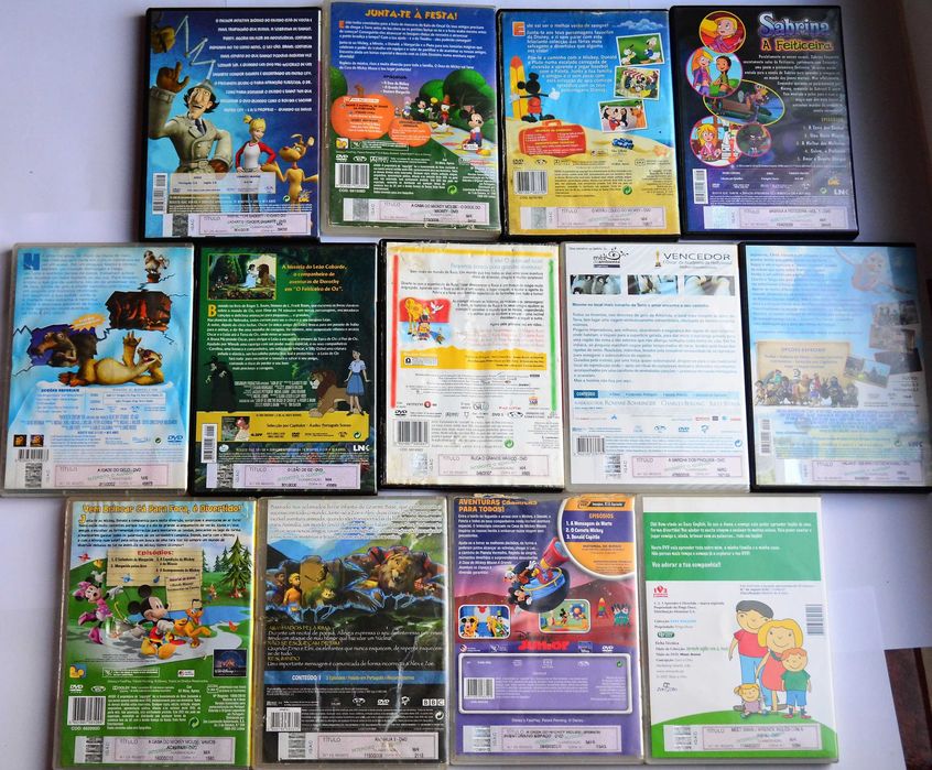 13 filmes infantis - DVDs originais (8)
