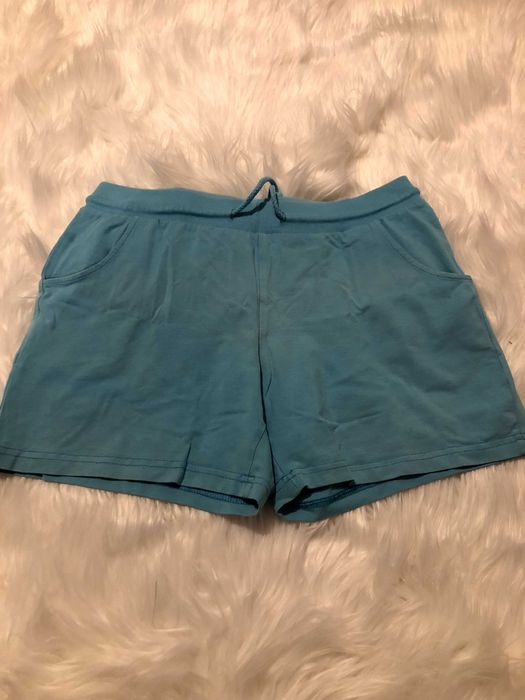 calções azuis jogar ténis tamanho s