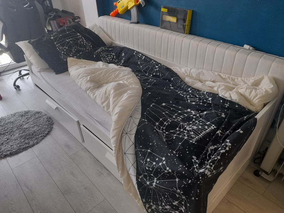 Cama dupla de solteiro 205x87