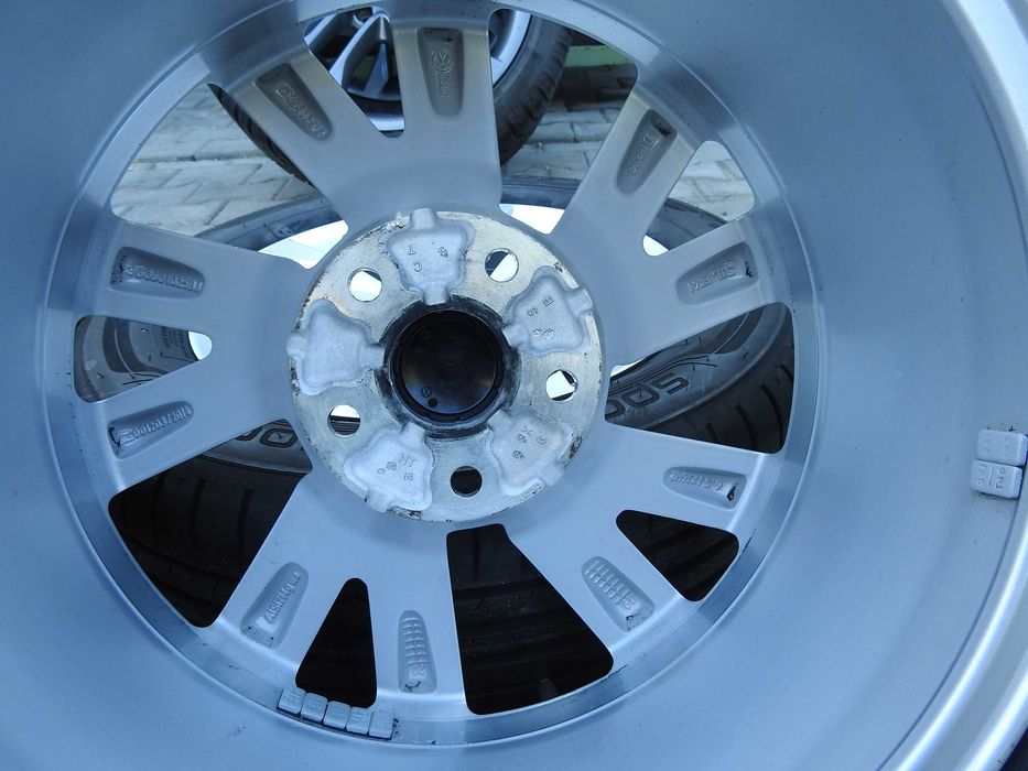 4×Alufelgi VW OE 16'' 6,5J 5x112 ET41 20rok 3G0 Super STAN