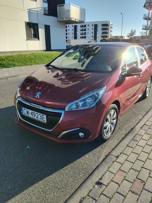 Peugeot 208, 2015r. Polski salon, pierwszy właściciel, 1.2 benzyna