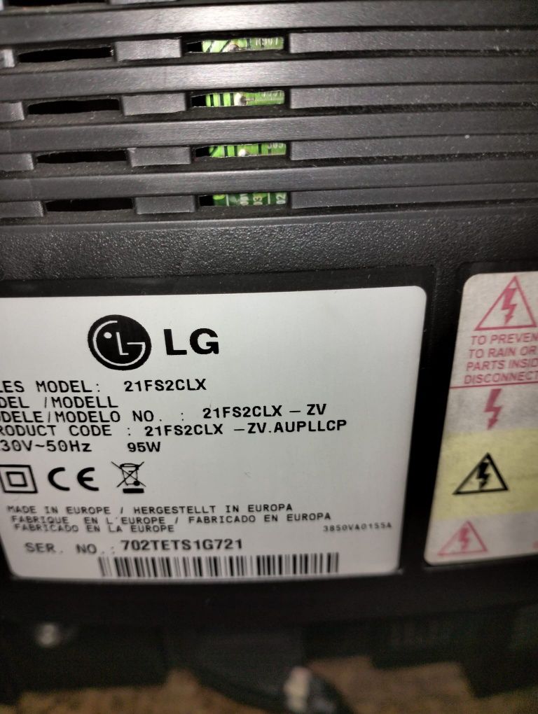 Telewizor kineskopowy LG 21FS2CLX