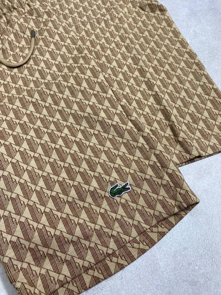 Розпродаж Чоловічий літнй костюм костюм двійка шорти футболка Lacoste