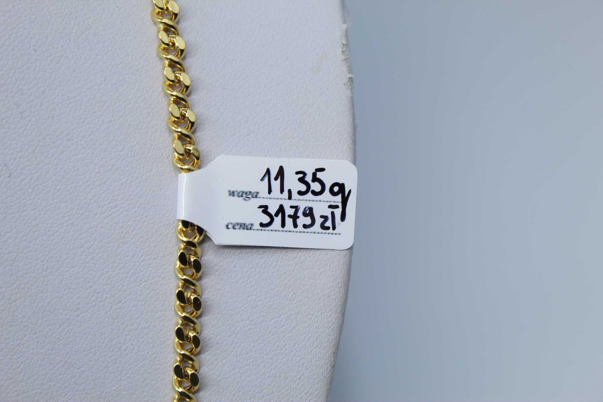 Złoty łańcuszek damski 585 11,35 g 55cm Unikat Nowe WYSYŁKA DPD GRATIS
