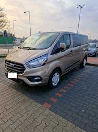 BUS 9 osobowy. Ford Transit Custom. Wynajem busa.