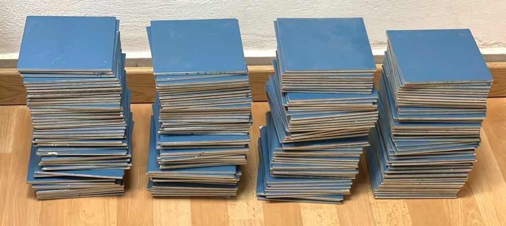 Azulejos antigos, anos Setenta, 199 unidades 15X15 cm
