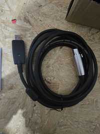 Kabel konwertera mikrofonu Przewód adaptera USB