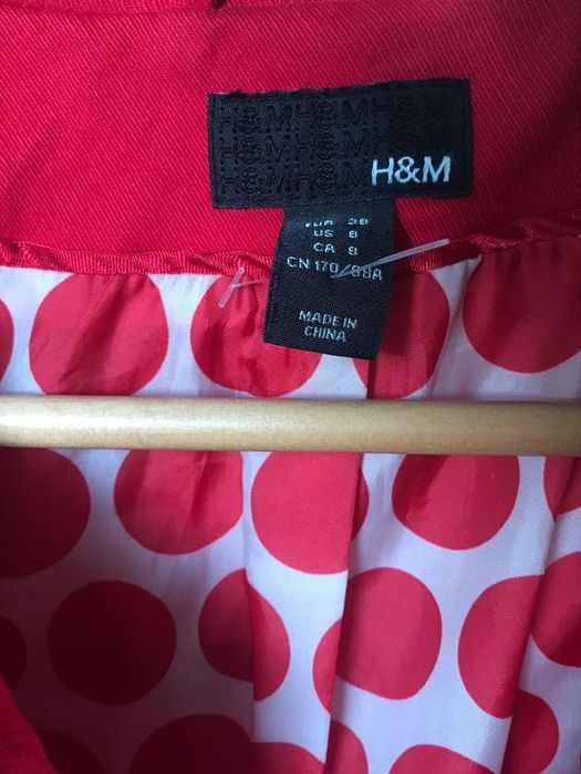 Trencz bawełna, barwna podszewka